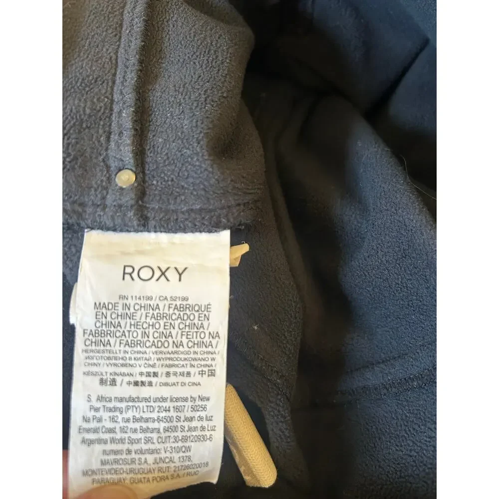 Roxy Girls Youth Black DryFlight Snowboard Ski Pants Flare Leg Size 10 Medium